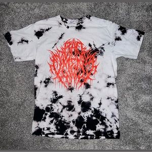 Sz M Official Bad Omens Death Metal Dye Tee